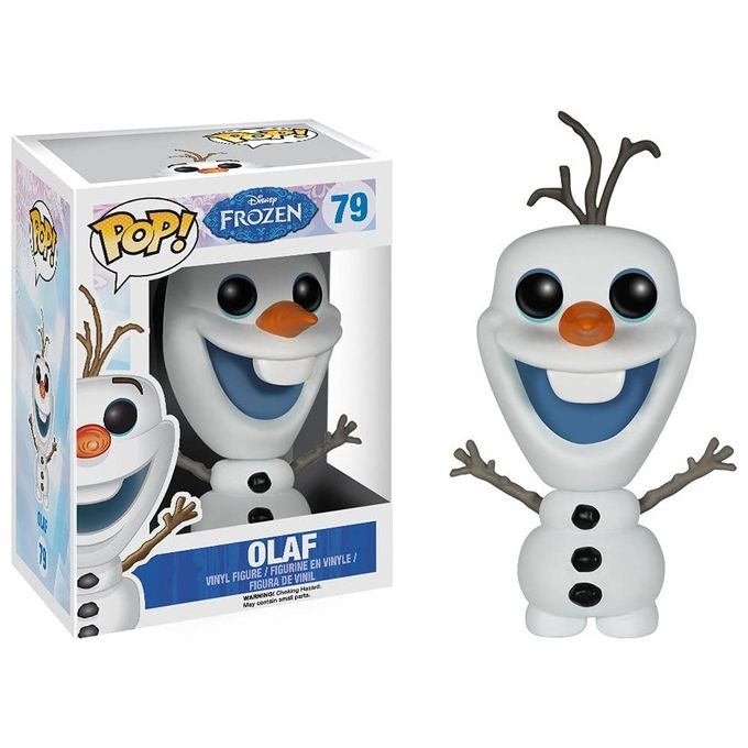 Funko 92899 POP! Disney Frozen Olaf Figure in Vinile 10.2 cm colore Bianco Funko 92899 POP! Disney Frozen Olaf Figure in Vinile 10.2 cm colore Bianco
