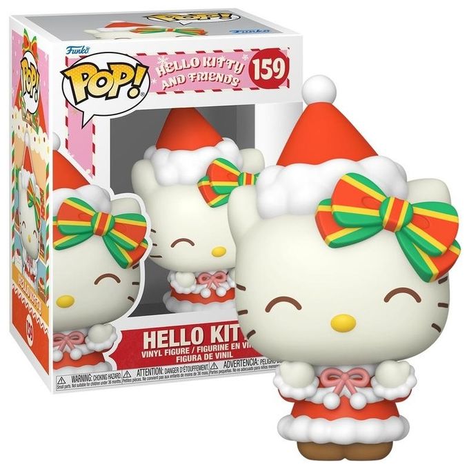 Funko 93260 POP! Sanrio Merry Market Figurina da Collezione in Vinile Hello Kitty Altezza 10.9 cm colore Multicolore Funko 93260 POP! Sanrio Merry Market Figurina da Collezione in Vinile Hello Kitty Altezza 10.9 cm colore Multicolore