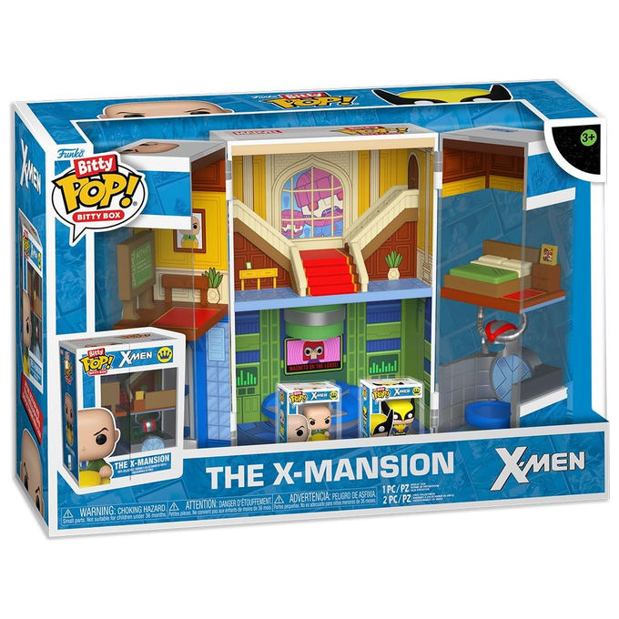 Funko Bitty Boxes X-Men Xavier's School Figura da Collezione in Vinile Funko Bitty Boxes X-Men Xavier's School Figura da Collezione in Vinile