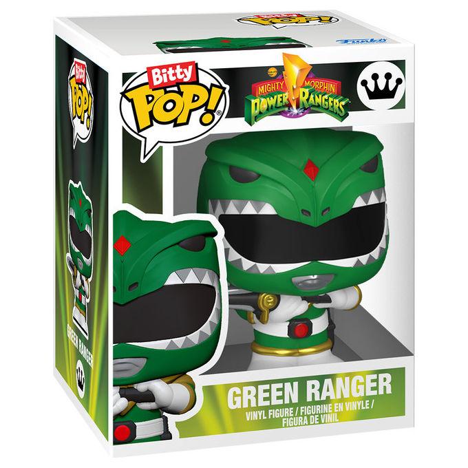 Funko Bitty pop bots 90115 Dragon zord con green ranger figura in vinile Power rangers 12 cm da collezione Funko Bitty pop bots 90115 Dragon zord con green ranger figura in vinile Power rangers 12 cm da collezione