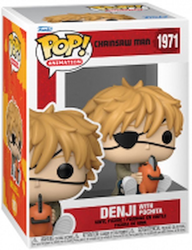 Funko - Chainsaw Man Denji W/pochita 1971, N.d.