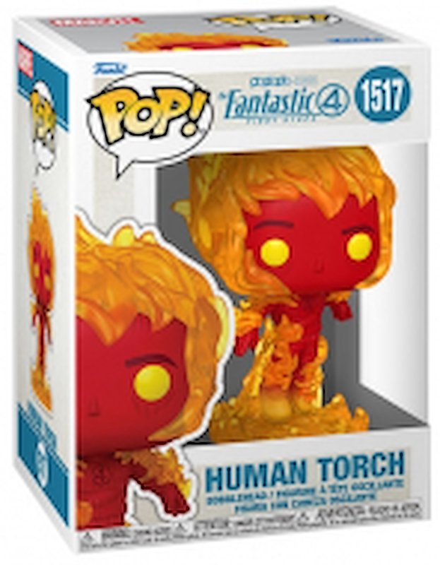Funko - Fantastici 4 Human Torch 1517, N.d.
