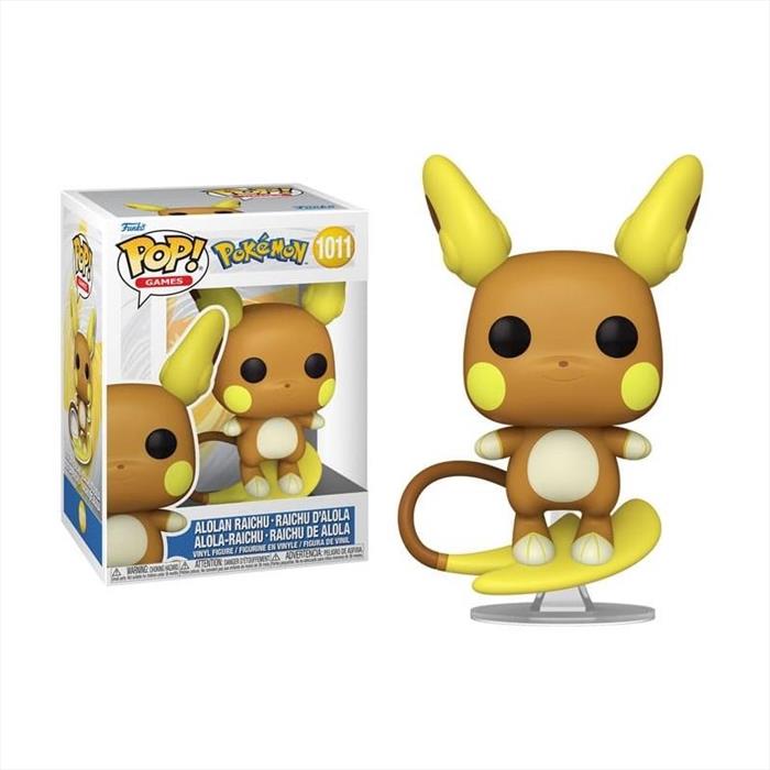 Funko - Funko Pop Pokemon Alolan Raichu 1011 - Fupc1596, N.d.