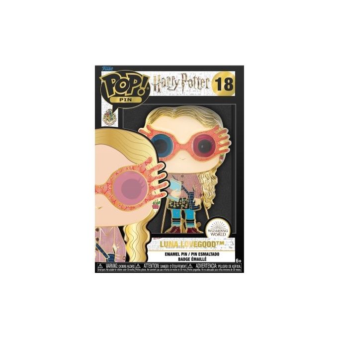Funko HPPP0022 Pop! Pin Harry Potter Spilla Smaltata Luna Lovegood 10 cm