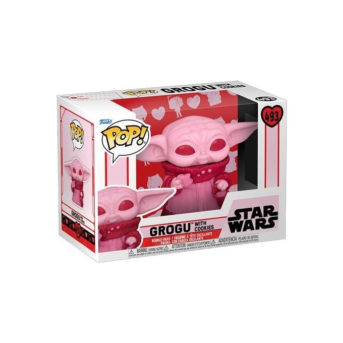 Funko Personaggio Collezione Funko POP Star Wars: Valentines S2 Grogu Funko Personaggio Collezione Funko POP Star Wars: Valentines S2 Grogu