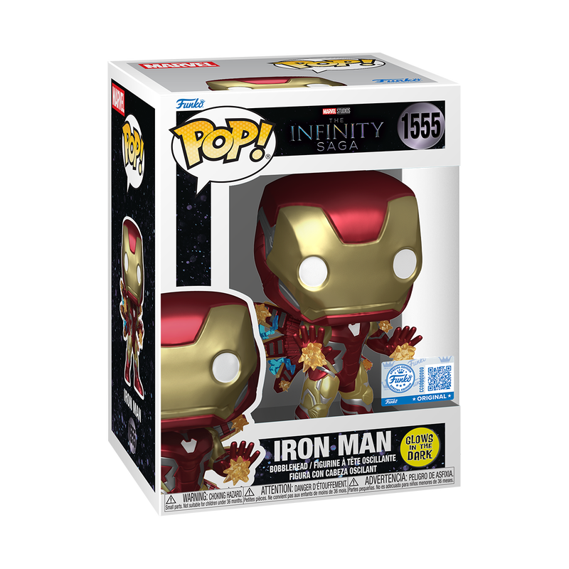 Funko Plus Iron Man (Glow) 1555 88664 Funko Plus Iron Man (Glow) 1555 88664