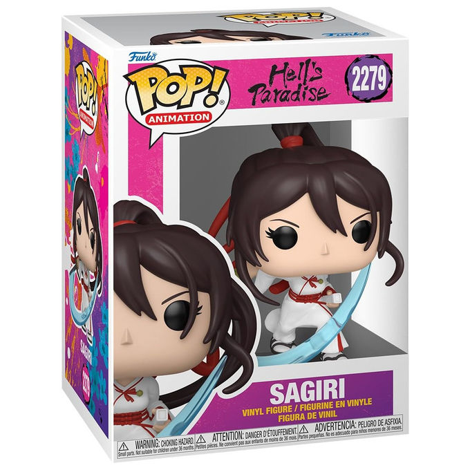 Funko pop animation Hell's Paradise figura in vinile Sagiri 9 cm collezione anime numero 2279