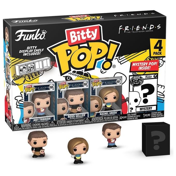 Funko Pop! Bitty Pop 4 Pack Friends Joey