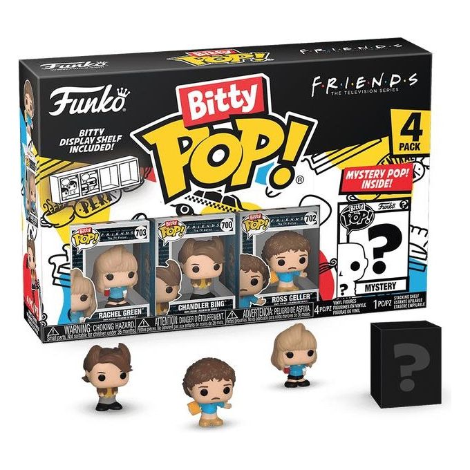 Funko Pop! Bitty Pop 4 Pack Friends Rachel 80s Funko Pop! Bitty Pop 4 Pack Friends Rachel 80s