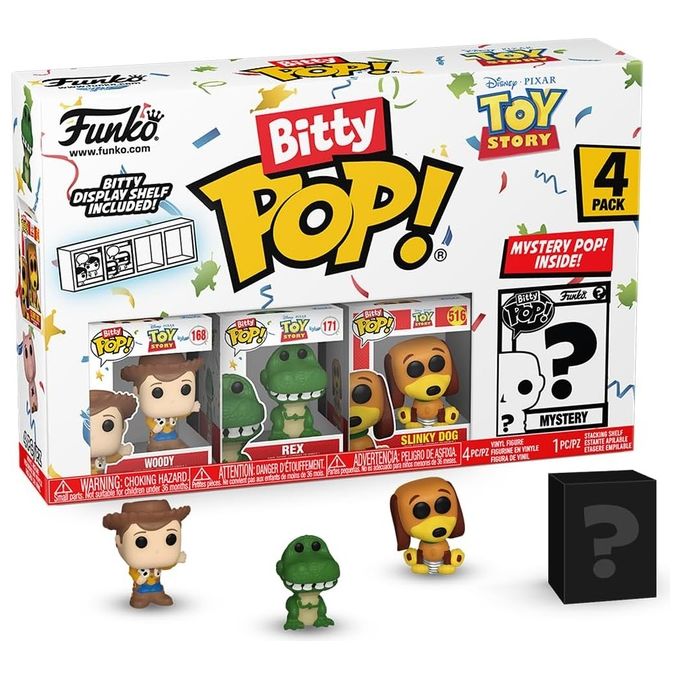 Funko Pop! Bitty Pop 4 Pack Toy Story Woody
