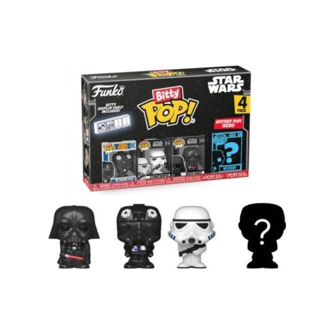 Funko Pop! Bitty Star Wars Darth Vader 4pz Pack