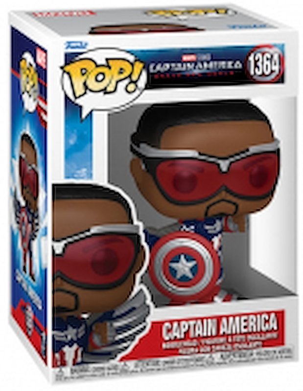 Funko Pop! Captain America Brave New World 1364 Funko Pop! Captain America Brave New World 1364