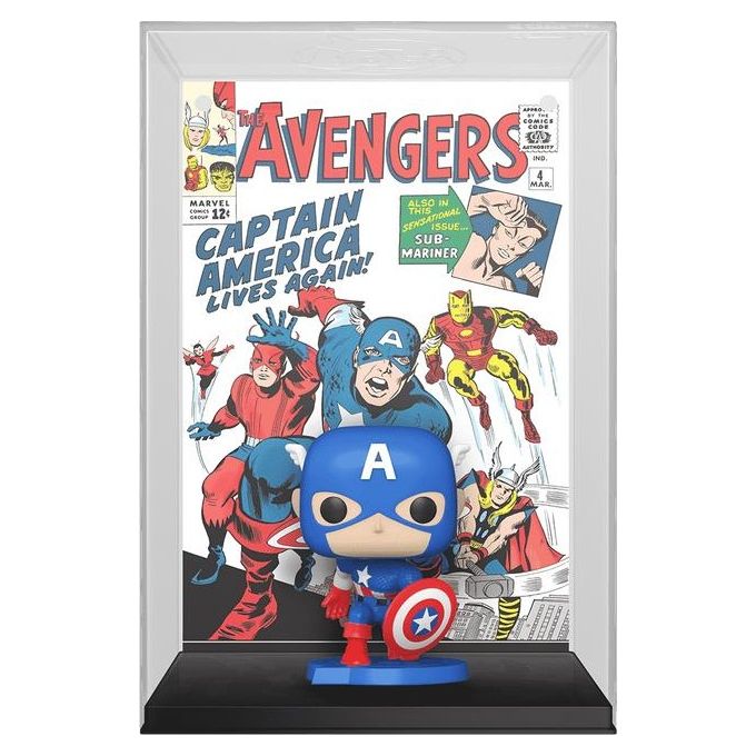 Funko Pop! Comic Cover Marvel Avengers Captain America 27 Funko Pop! Comic Cover Marvel Avengers Captain America 27