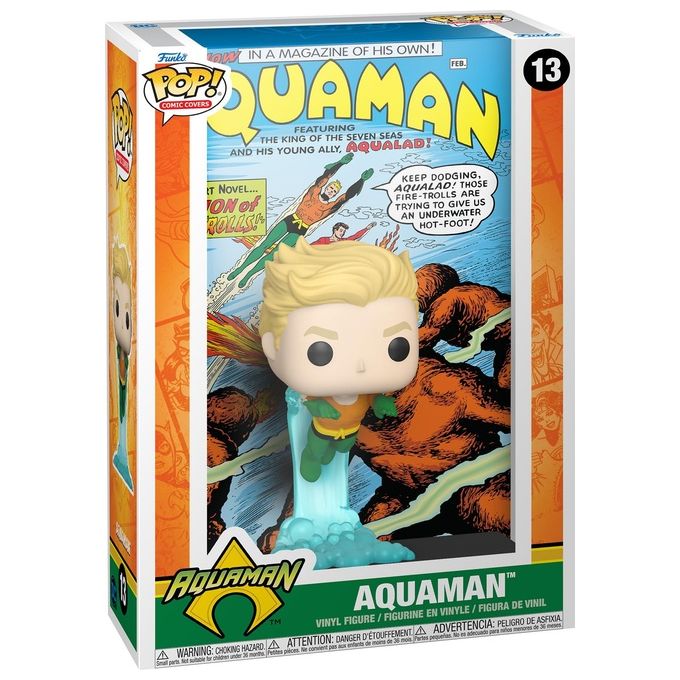 Funko Pop! DC Comic Cover Aquaman 13 Funko Pop! DC Comic Cover Aquaman 13
