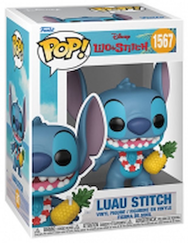 Funko - Pop Disney Stitch Luau Stitch 1567 - 86275, N.d.