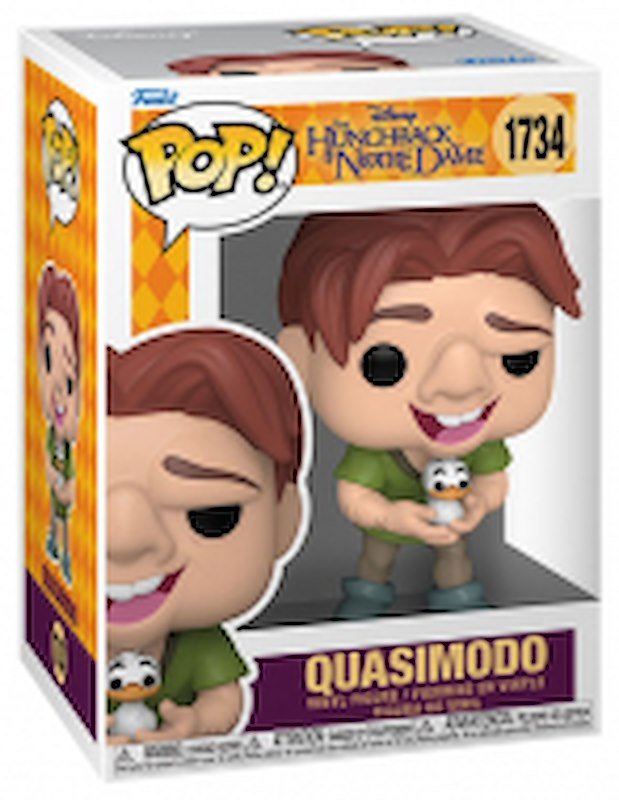 Funko Pop! Il Gobbo di Notre Dame Quasimodo w/Bird 1734 Funko Pop! Il Gobbo di Notre Dame Quasimodo w/Bird 1734