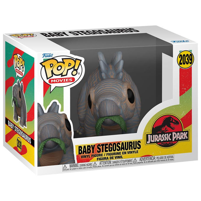 Funko POP! Jurassic Park Baby Stegosaurus Figura in vinile multicolore Funko POP! Jurassic Park Baby Stegosaurus Figura in vinile multicolore