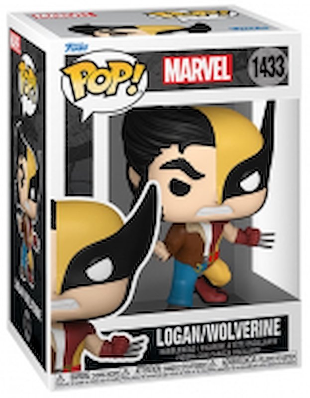 Funko Pop! Marvel Split Logan/Wolverine 1433 80893