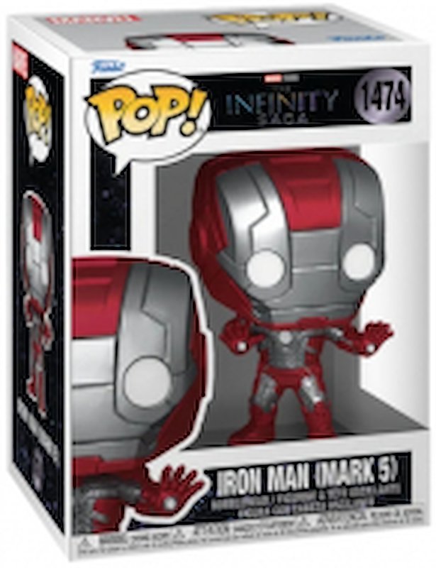 Funko Pop! Marvel The Infinity Saga Iron Man (Mark 5) 1474 Funko Pop! Marvel The Infinity Saga Iron Man (Mark 5) 1474