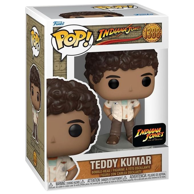 Funko Pop! Movies Indiana Jones Teddy Kumar Bobble 1388