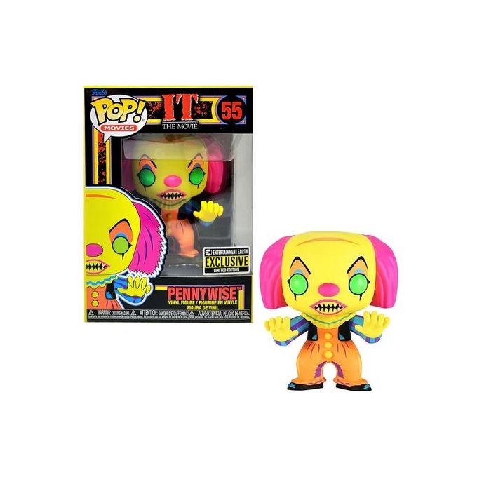 Funko Pop! Movies IT Pennywise Blacklight 55