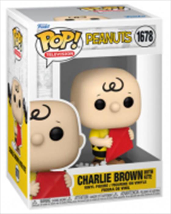 Funko - Pop Peanuts Charlie Brown W/kite 1678 - Fupc1870, N.d.