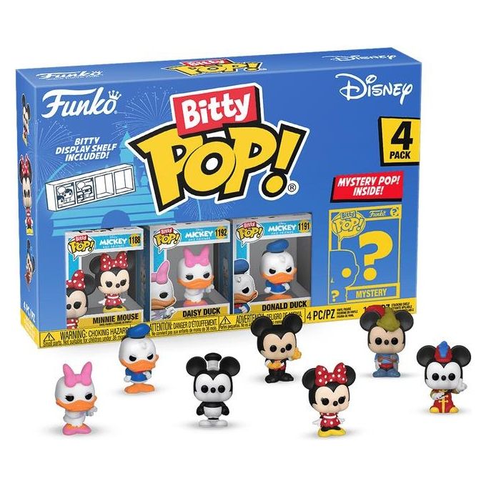 Funko Pop! Personaggio Collezione Funko pop Bitty Disney Minnie 4 Pezzi Pack