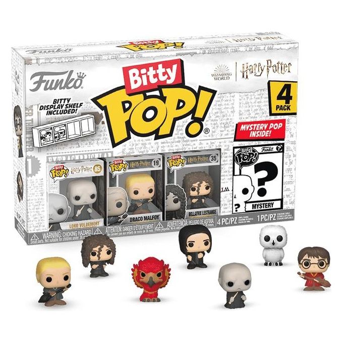Funko Pop! Personaggio Collezione Funko pop Bitty Harry Potter Voldemort 4 Pezzi Pack Funko Pop! Personaggio Collezione Funko pop Bitty Harry Potter Voldemort 4 Pezzi Pack