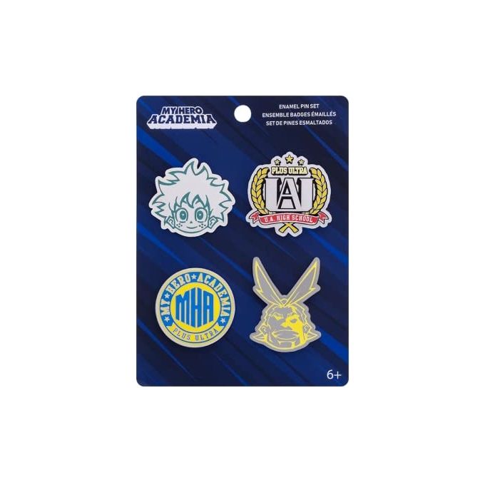 Funko Pop! Pin Mini My Hero Academia Set 4 Pezzi Funko Pop! Pin Mini My Hero Academia Set 4 Pezzi