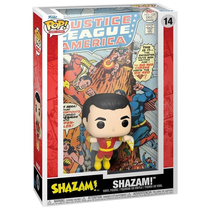 Funko Pop! Pops Comic Cover Dc Shazam 14 Funko Pop! Pops Comic Cover Dc Shazam 14