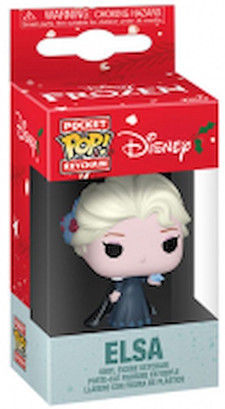 Funko Pop! Portachiavi Disney Princess Holiday Elsa