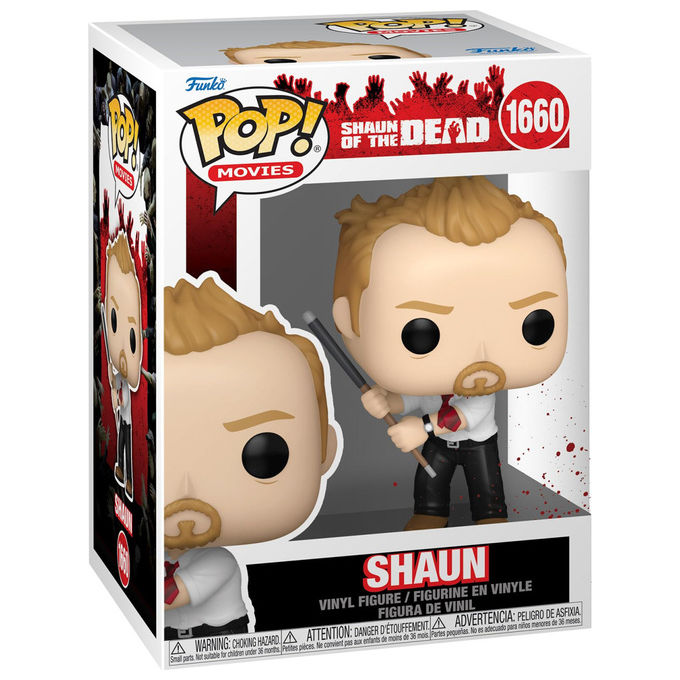 Funko Pop! Shaun Of The Dead Variante Chase Sanguinante