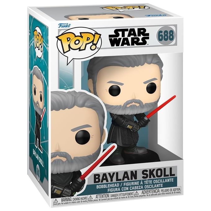 Funko Pop! Star Wars Ahsoka Baylan Skoll Bobble 688