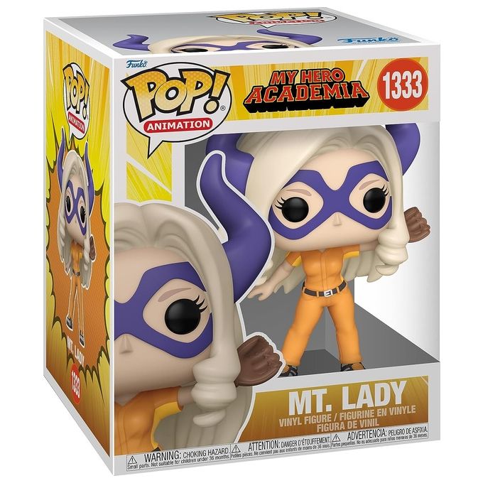 Funko Pop! Super My Hero Academia Mt. Lady Baseball 1333 Funko Pop! Super My Hero Academia Mt. Lady Baseball 1333