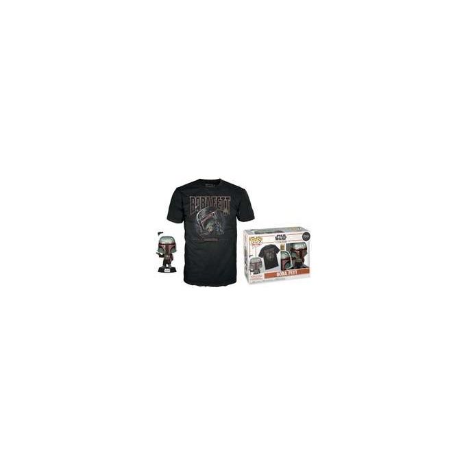 Funko Pop! Tee Star Wars The Mandalorian Mandalorian Taglia M Funko Pop! Tee Star Wars The Mandalorian Mandalorian Taglia M