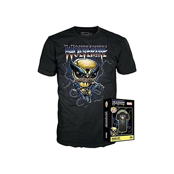 Funko Pop! Tee Wolverine Taglia S