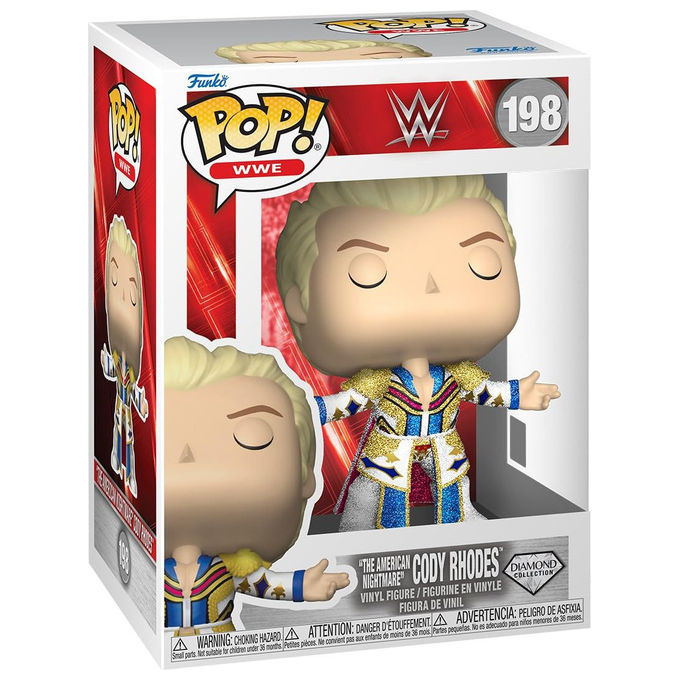 Funko Pop! WWE Cody Rhodes Figura in Vinile 9 cm