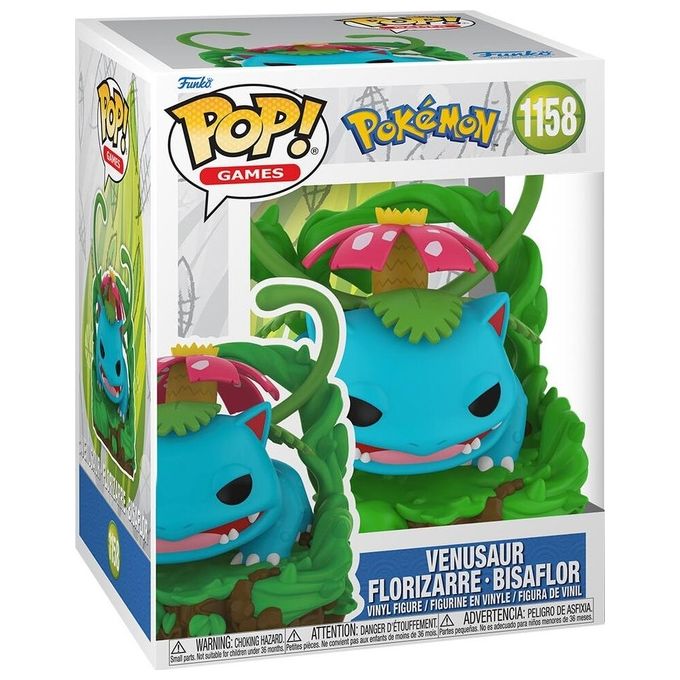 Funko - Pops Pokemon Venusaur 1158 - 91666, N.d.