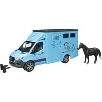 Furgone con Cavallo scala 1:16 (45,5cm) MERCEDES SPRINTER 02674