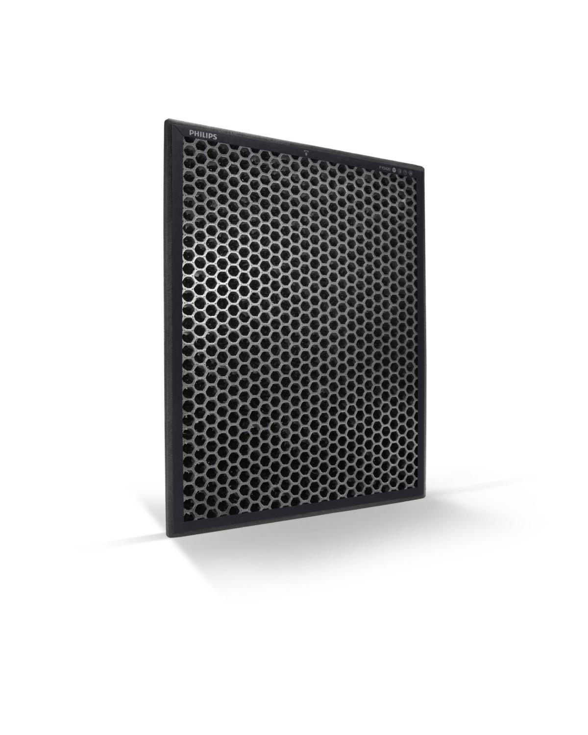Fy2420/30 Nanoprotect Filtro A Carboni Attivi, Compatibile Con Purificatore D'Aria Ac2887/10 - Philips Fy2420/30 Nanoprotect Filtro A Carboni Attivi, Compatibile Con Purificatore D'Aria Ac2887/10 - Philips