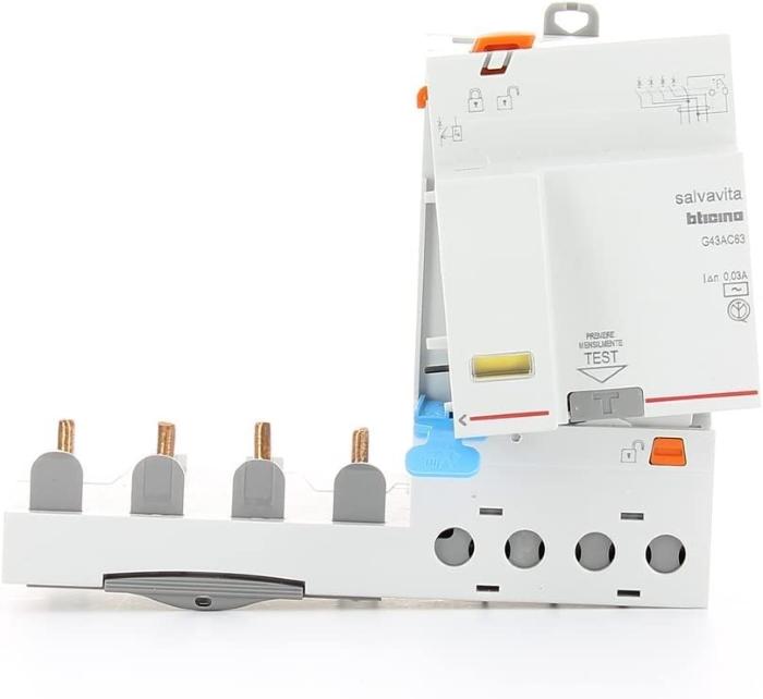 G43ac63 Modulo Differenziale Salvavita 4p Tipo Ac In= 63a - Bticino