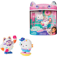 Gabby''s Dollhouse: The Movie, Cakey Cat e Cookie Bobby, personaggi giocattolo e 2 accessori, giocattoli per bambine e bambini dai 3 anni in su, Gioco figura