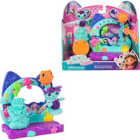 Gabby''s Dollhouse: The Movie – Il Balcone Acquario di MerCat con Figura e Accessori per la Casa | Giocattolo per Bambini dai 3 anni in su, Gioco figura