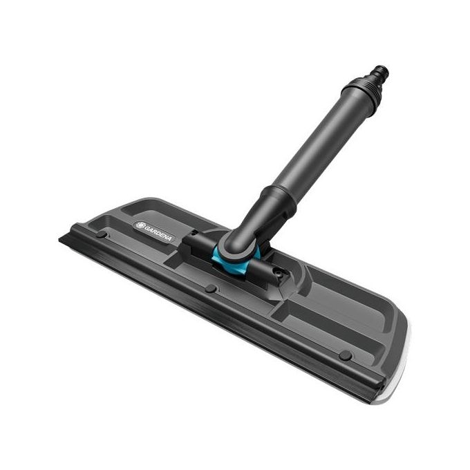 Gardena 18808-20 Cleansystem Tergivetro ad Acqua 31 cm Panno Microfibra Spatola Gomma Snodo 360° Gardena 18808-20 Cleansystem Tergivetro ad Acqua 31 cm Panno Microfibra Spatola Gomma Snodo 360°
