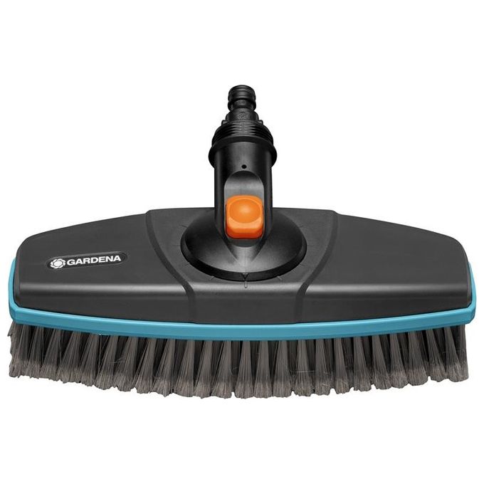 Gardena 18810-20 Cleansystem Soft Spazzola per Tubo da Giardino con Setole Morbide Testa Rotante a 360° in Incrementi da 30° Compatibile con Manico Cleansystem colore Nero-Turquoise Gardena 18810-20 Cleansystem Soft Spazzola per Tubo da Giardino con Setole Morbide Testa Rotante a 360° in Incrementi da 30° Compatibile con Manico Cleansystem colore Nero-Turquoise
