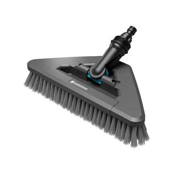 Gardena 18812-20 Cleansystem Spazzolone Soft Flex con Setole Morbide per Superfici Delicate Testina Triangolare Girevole 360° Compatibile con Manico Cleansystem colore Nero Gardena 18812-20 Cleansystem Spazzolone Soft Flex con Setole Morbide per Superfici Delicate Testina Triangolare Girevole 360° Compatibile con Manico Cleansystem colore Nero