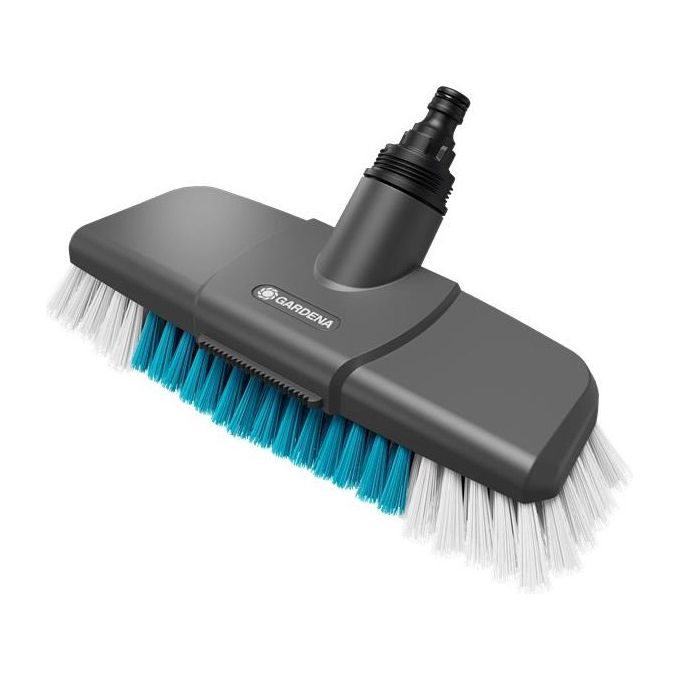 Gardena 18816-20 Cleansystem Hard Idrospazzola per Superfici Grandi setole dure colore Nero Blu Bianco Gardena 18816-20 Cleansystem Hard Idrospazzola per Superfici Grandi setole dure colore Nero Blu Bianco