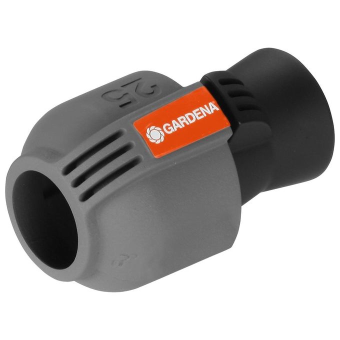 Gardena 2761-20 Connettore Raccordo Tubo 25 mm x 3-4'' Femmina Quick Easy Autosigillante colore Nero Grigio Gardena 2761-20 Connettore Raccordo Tubo 25 mm x 3-4'' Femmina Quick Easy Autosigillante colore Nero Grigio