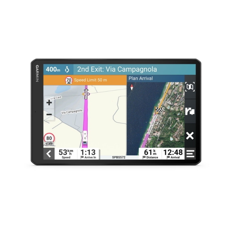 Garmin 1095 navigatore fisso 25,6 cm (10.1) tft touch screen 554 g nero