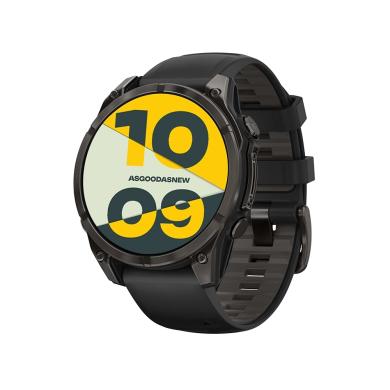 Garmin Fenix 8 AMOLED 47mm Sapphire nero/titanio grigio carbone DLC (010-02904-21) - Ricondizionato - ottimo - Grade A